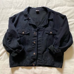 Vintage Black Denim Jacket